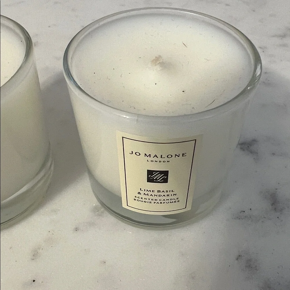 Jo Malone White Scented Glass Candle Trio
